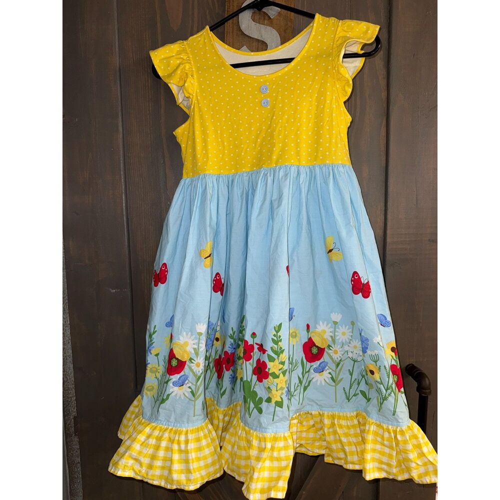 GIRLS ELEANOR ROSE DRESS